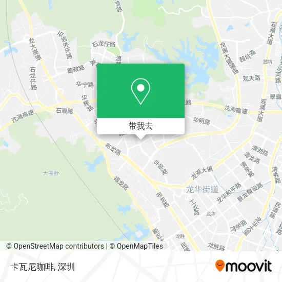卡瓦尼咖啡地图