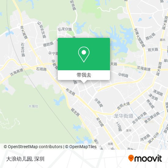 大浪幼儿园地图