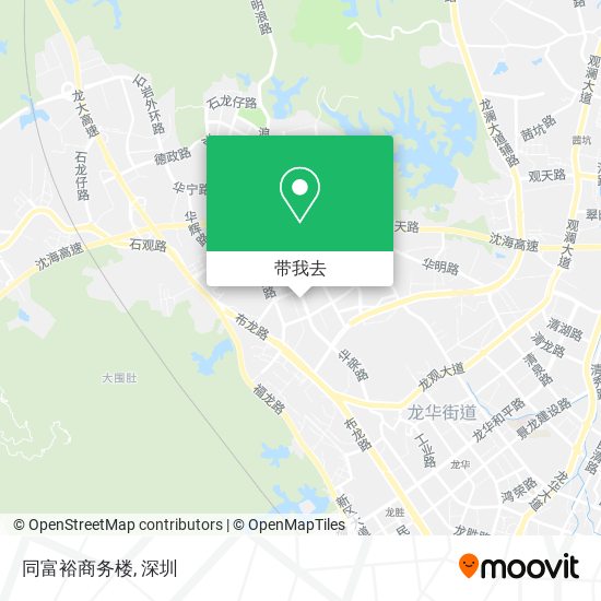 同富裕商务楼地图