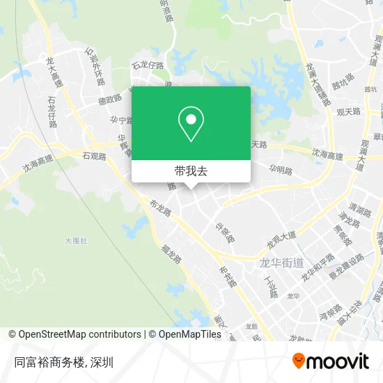 同富裕商务楼地图