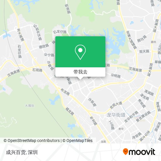 成兴百货地图
