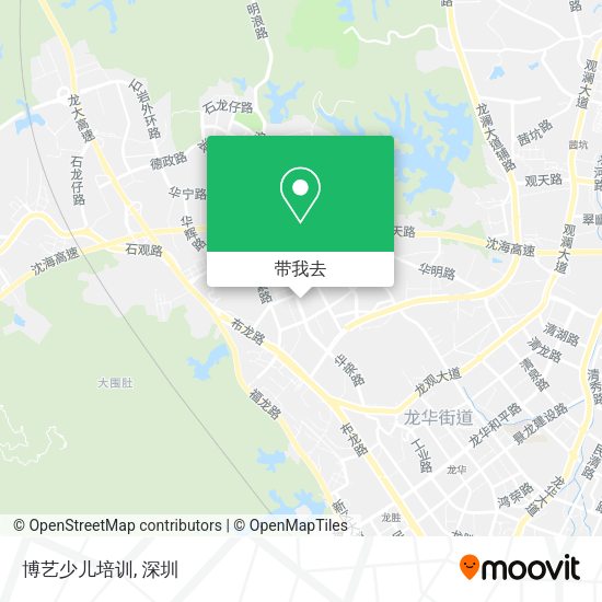 博艺少儿培训地图