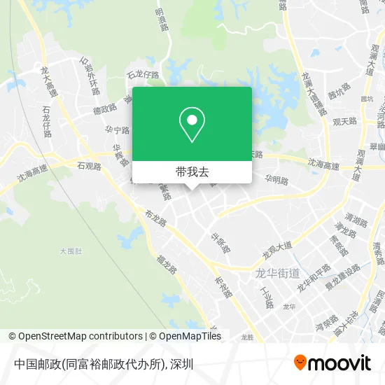 中国邮政(同富裕邮政代办所)地图