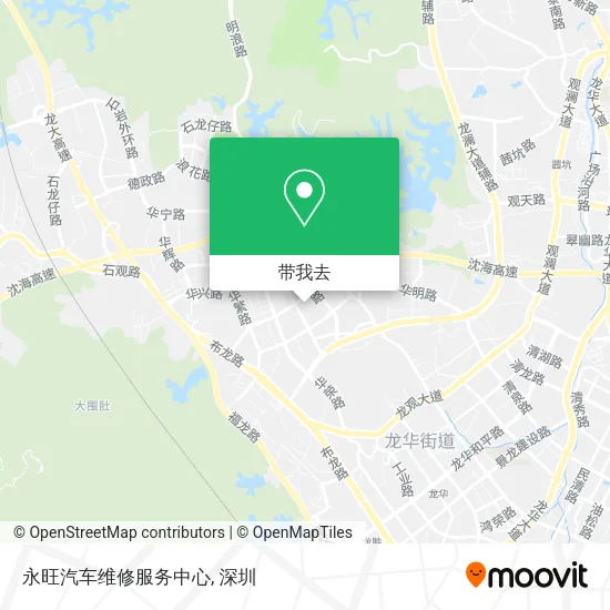 永旺汽车维修服务中心地图