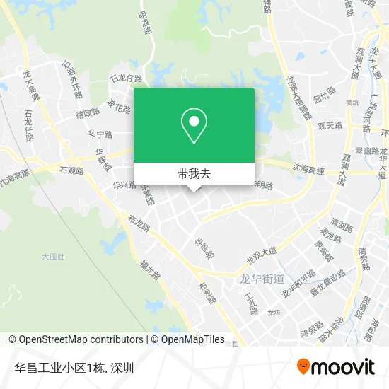 华昌工业小区1栋地图