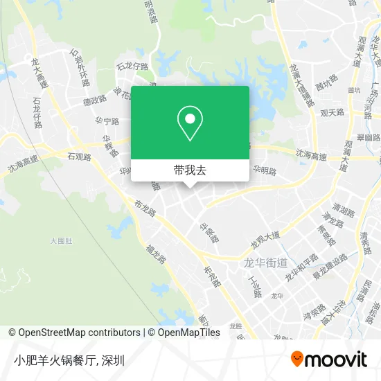 小肥羊火锅餐厅地图