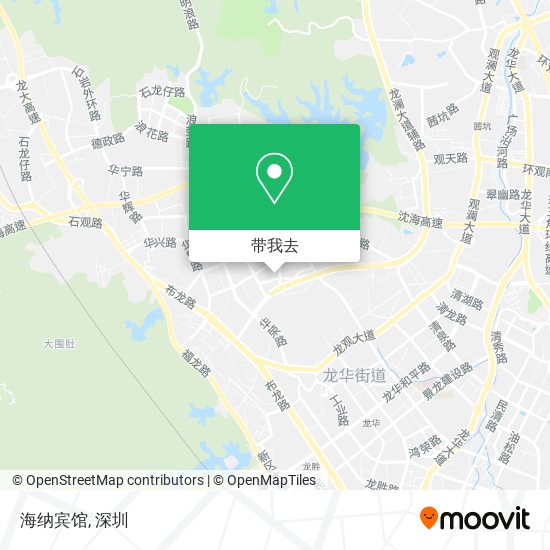 海纳宾馆地图