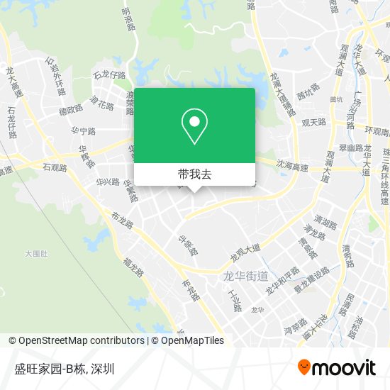 盛旺家园-B栋地图