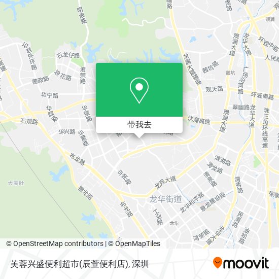 芙蓉兴盛便利超市(辰萱便利店)地图