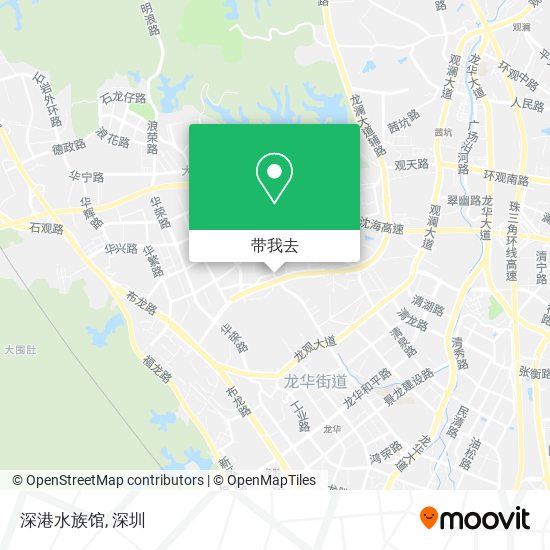 深港水族馆地图