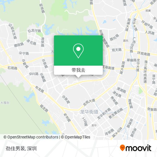 劲佳男装地图