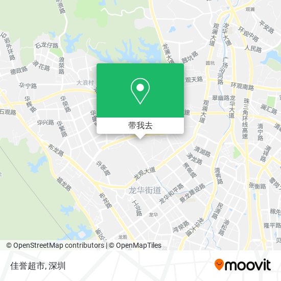 佳誉超市地图