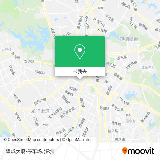望成大厦-停车场地图