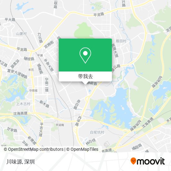 川味源地图