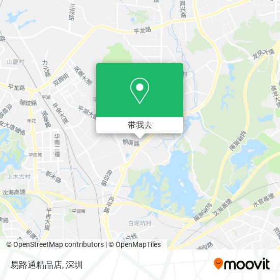 易路通精品店地图