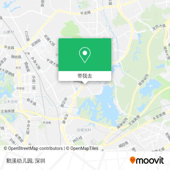 鹅溪幼儿园地图
