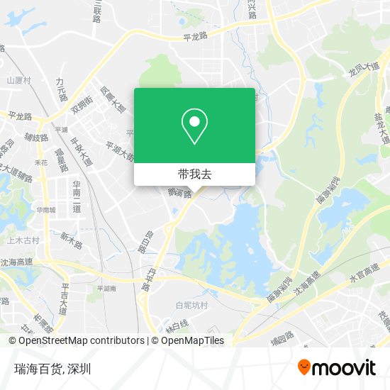 瑞海百货地图