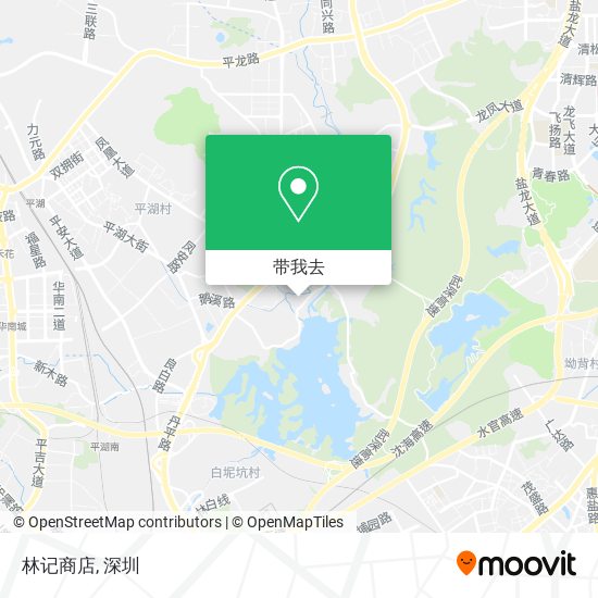 林记商店地图