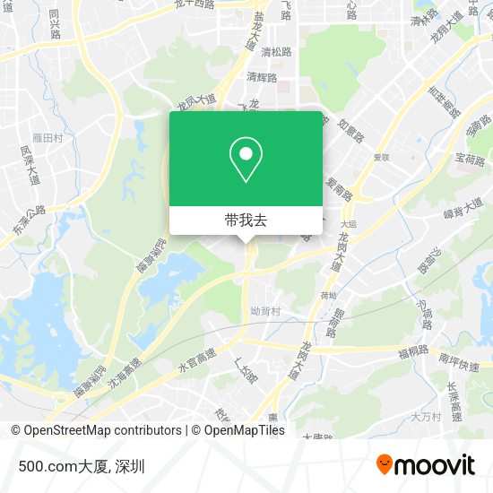 500.com大厦地图