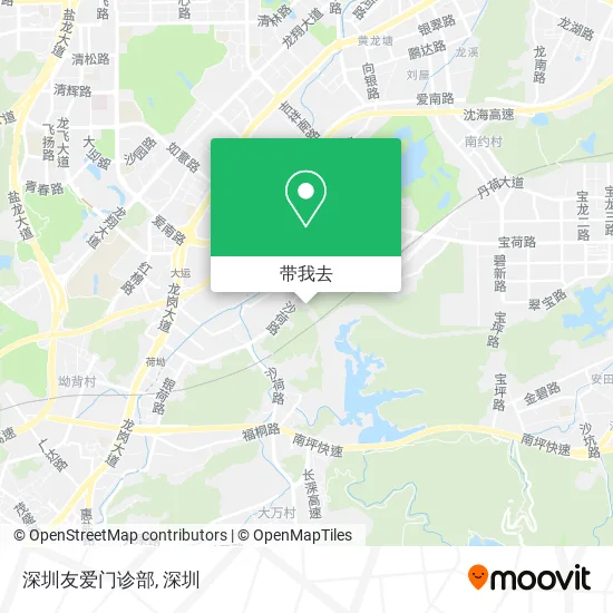 深圳友爱门诊部地图