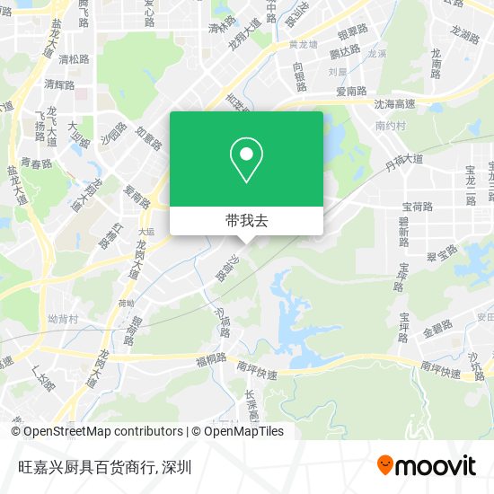 旺嘉兴厨具百货商行地图