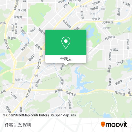 仟惠百货地图