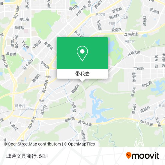城通文具商行地图