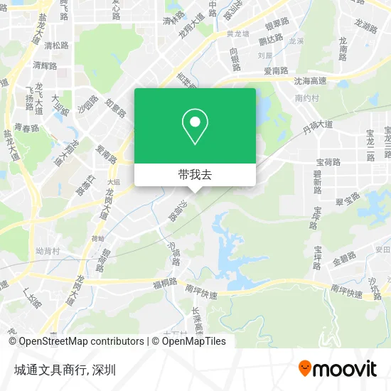 城通文具商行地图