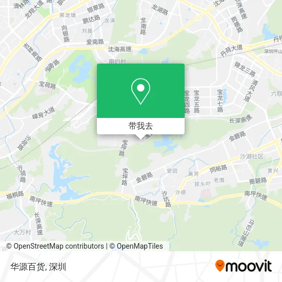 华源百货地图