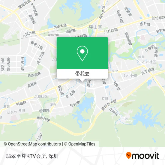 翡翠至尊KTV会所地图