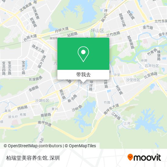 柏瑞堂美容养生馆地图