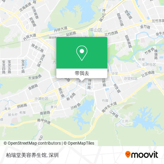 柏瑞堂美容养生馆地图