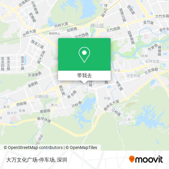 大万文化广场-停车场地图