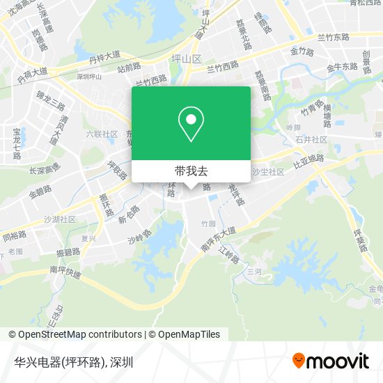 华兴电器(坪环路)地图