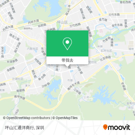 坪山汇通洋商行地图
