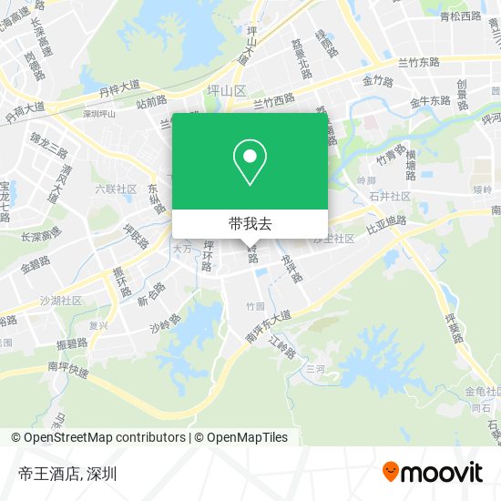 帝王酒店地图