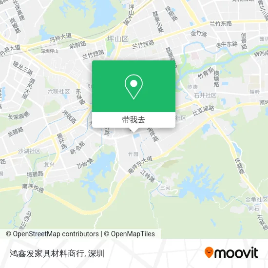 鸿鑫发家具材料商行地图