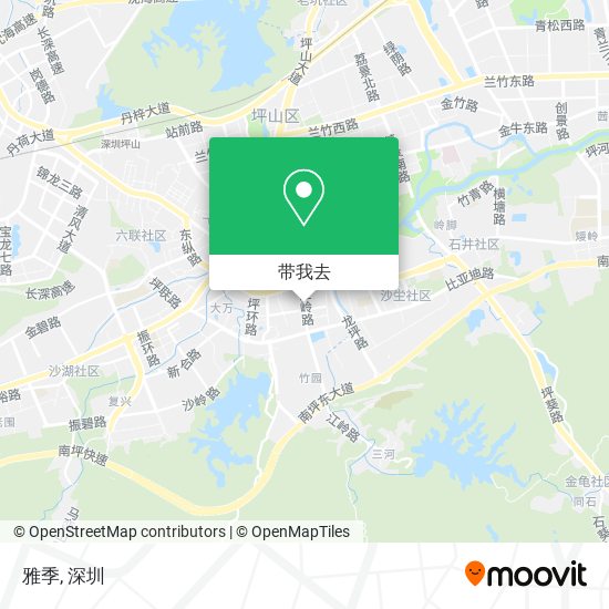 雅季地图