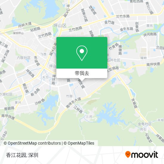 香江花园地图