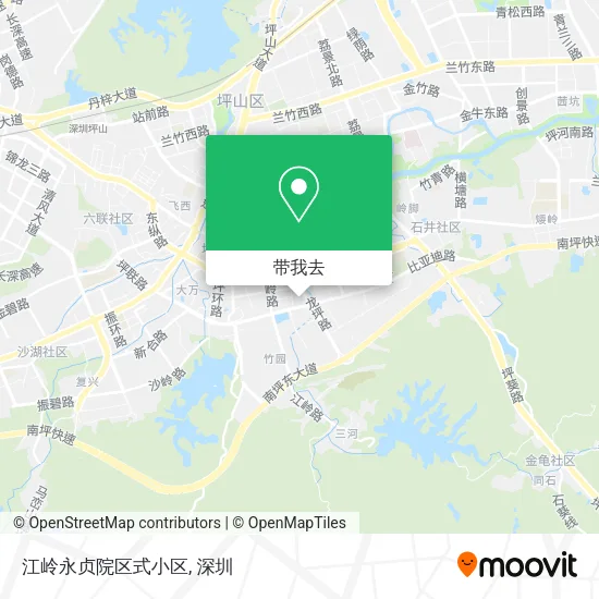 江岭永贞院区式小区地图