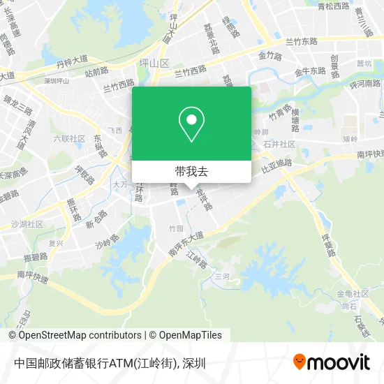 中国邮政储蓄银行ATM(江岭街)地图