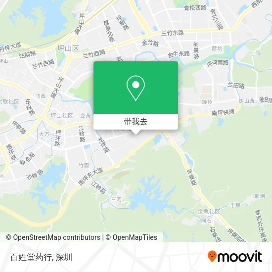 百姓堂药行地图