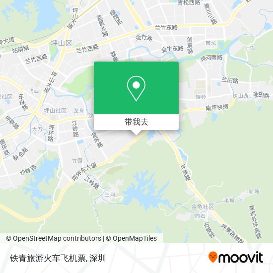 铁青旅游火车飞机票地图