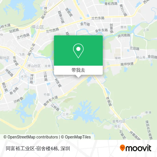 同富裕工业区-宿舍楼6栋地图