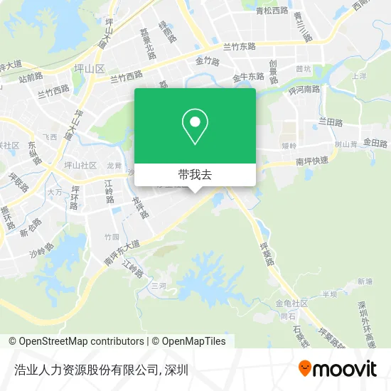 浩业人力资源股份有限公司地图