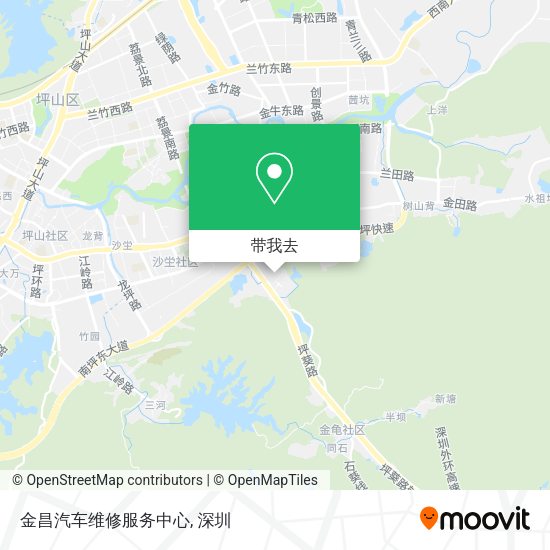 金昌汽车维修服务中心地图