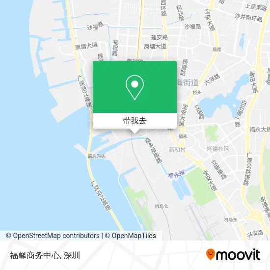 福馨商务中心地图