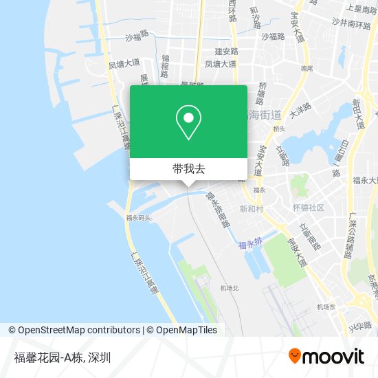 福馨花园-A栋地图