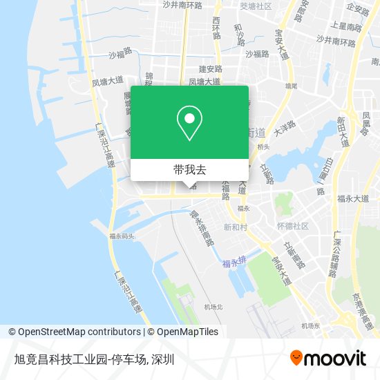旭竟昌科技工业园-停车场地图