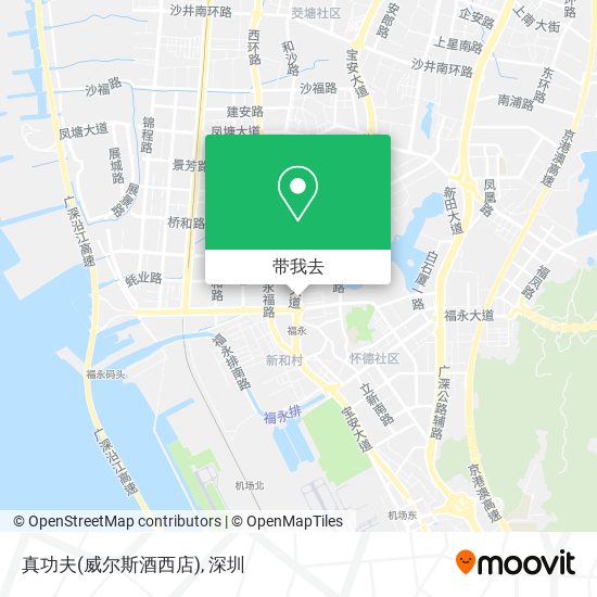 真功夫(威尔斯酒西店)地图
